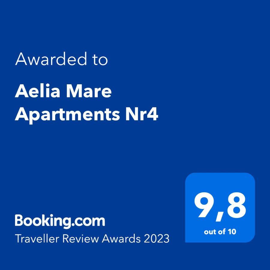 Aelia Mare Apartments Nr4 Istérnia Exteriér fotografie